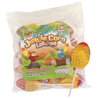 Jungle Corn Lollipops #50086A